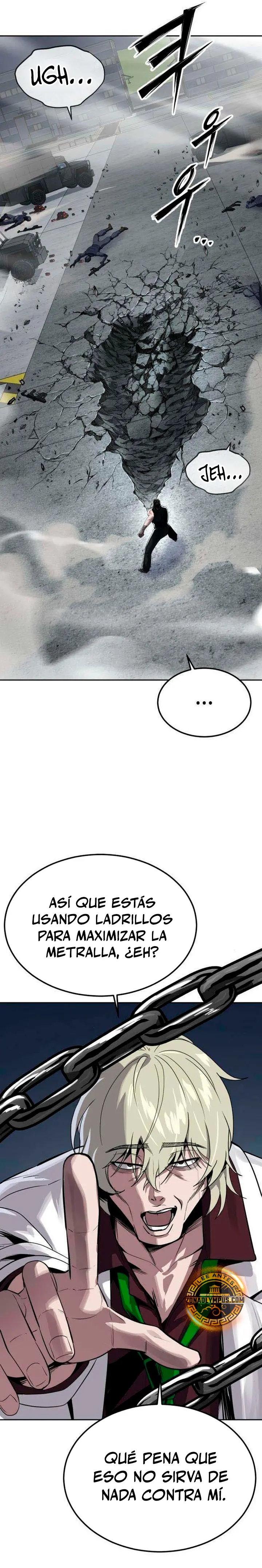 El Resucitado no Puede Morir capítulo 26, página 38