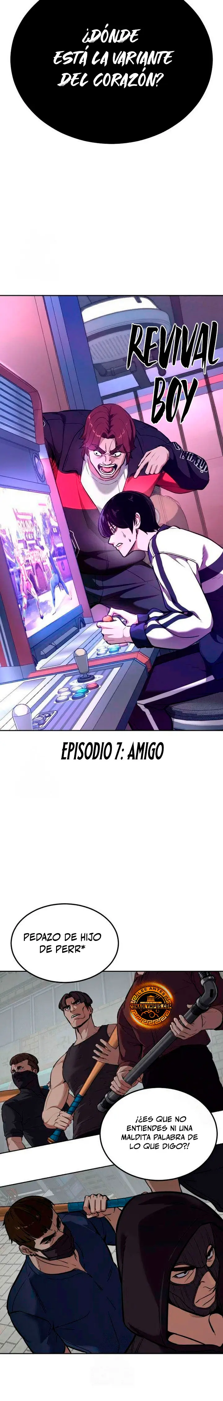 El Resucitado no Puede Morir capítulo 7, página 3