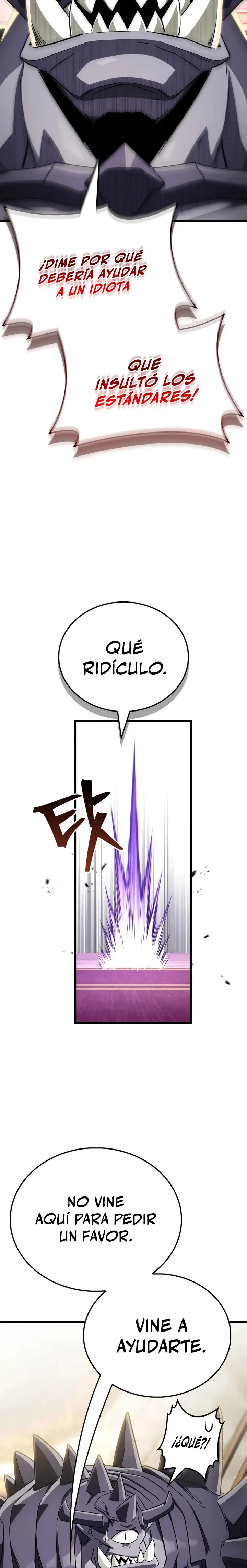 El Rey Demonio Abrumado por Héroes capítulo 29, página 11