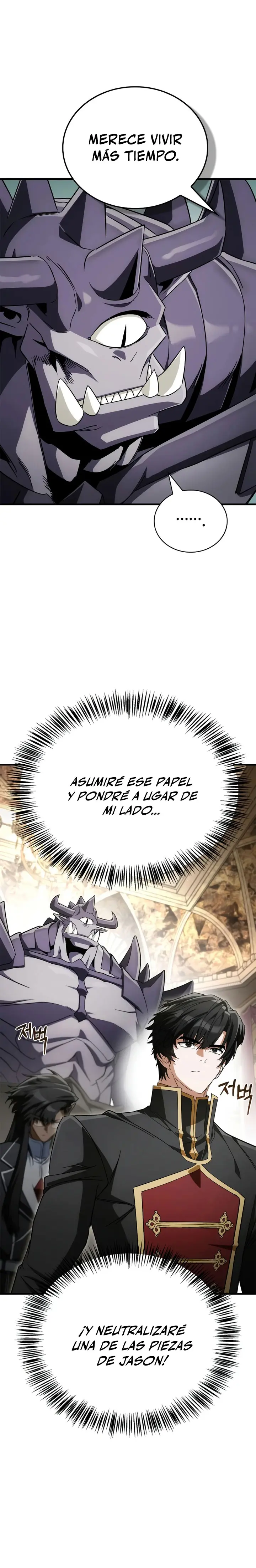El Rey Demonio Abrumado por Héroes capítulo 29, página 22