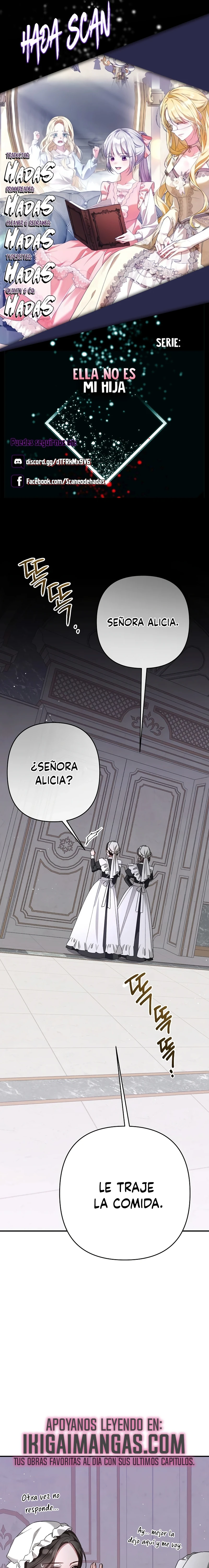Ella no es mi hija capítulo 46, página 1