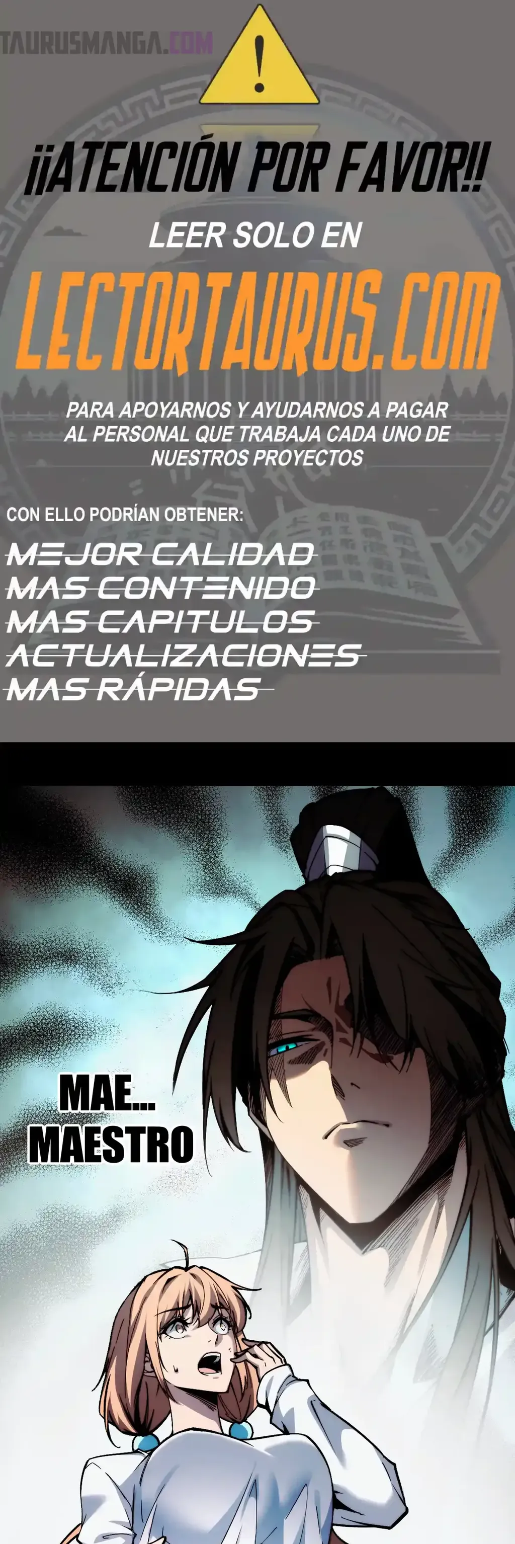 Emperador del Apocalipsis: Con mi Estandarte Convocaré a todas Mis Discípulas capítulo 12, página 1