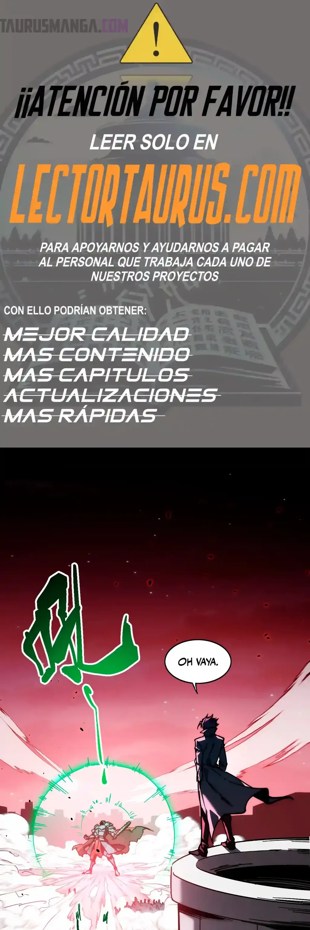 Emperador del Apocalipsis: Con mi Estandarte Convocaré a todas Mis Discípulas capítulo 14, página 1
