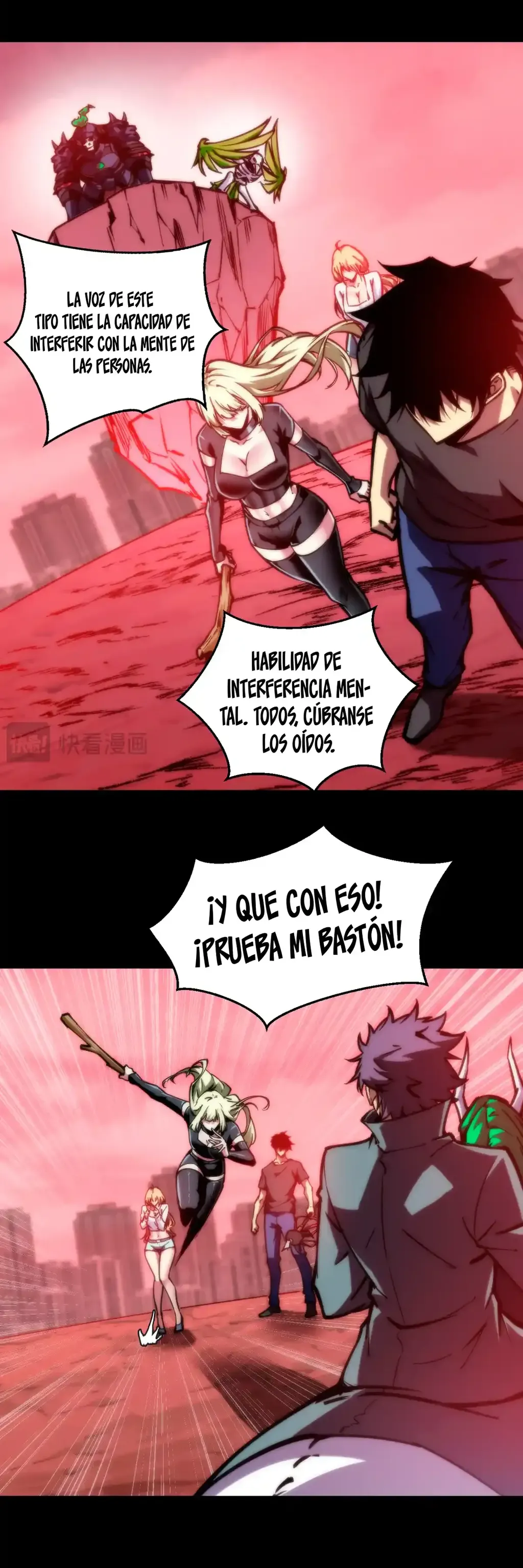 Emperador del Apocalipsis: Con mi Estandarte Convocaré a todas Mis Discípulas capítulo 19, página 5