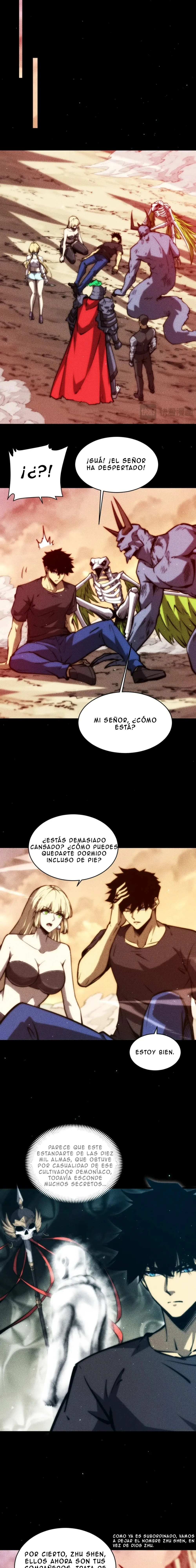 Emperador del Apocalipsis: Con mi Estandarte Convocaré a todas Mis Discípulas capítulo 68, página 4