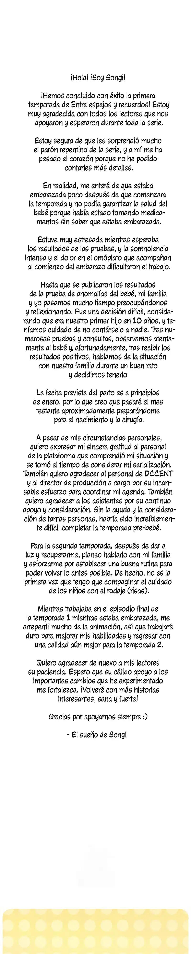 Entre espejos y recuerdos capítulo 45, página 33
