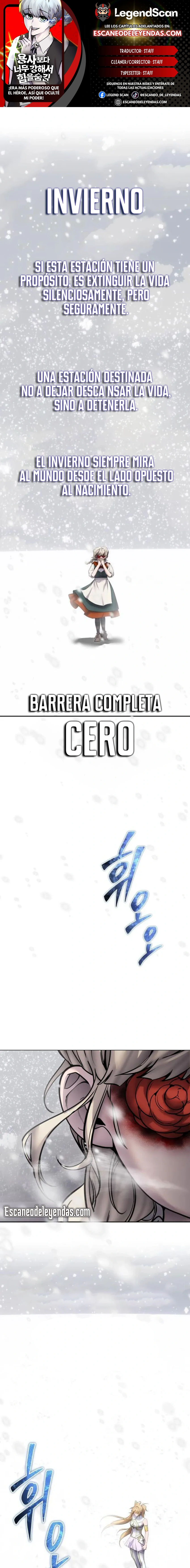 Era más fuerte que el héroe, así que oculté mi poder capítulo 101, página 1