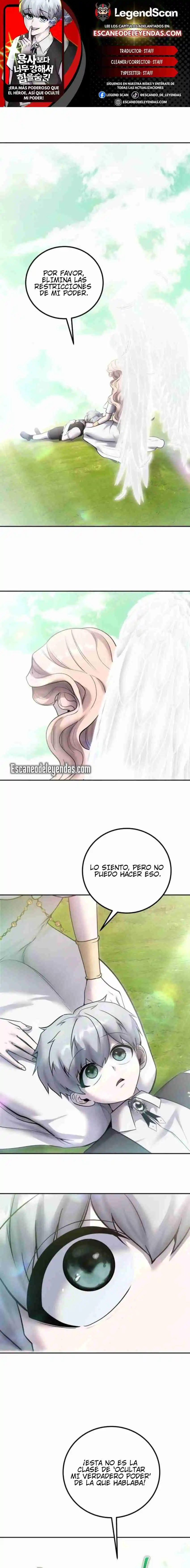 Era más fuerte que el héroe, así que oculté mi poder capítulo 94, página 1