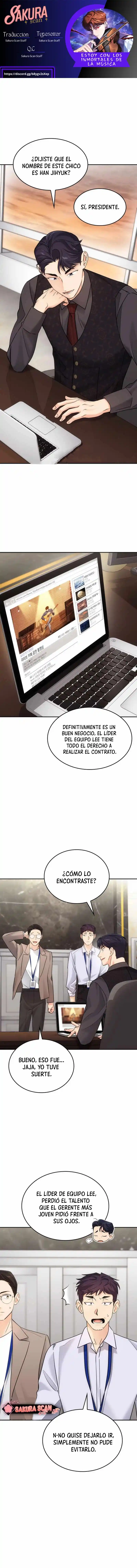 Estoy con los Inmortales de la Musica capítulo 7, página 1