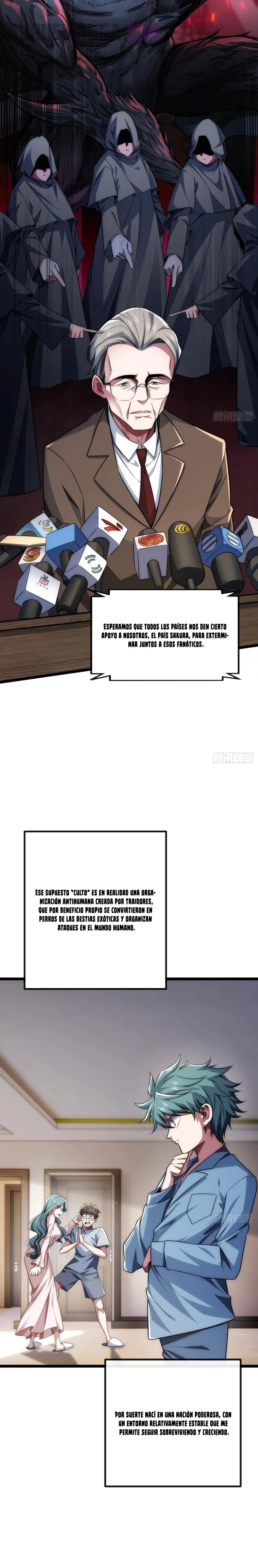 Evolución insana de cero capítulo 3, página 2