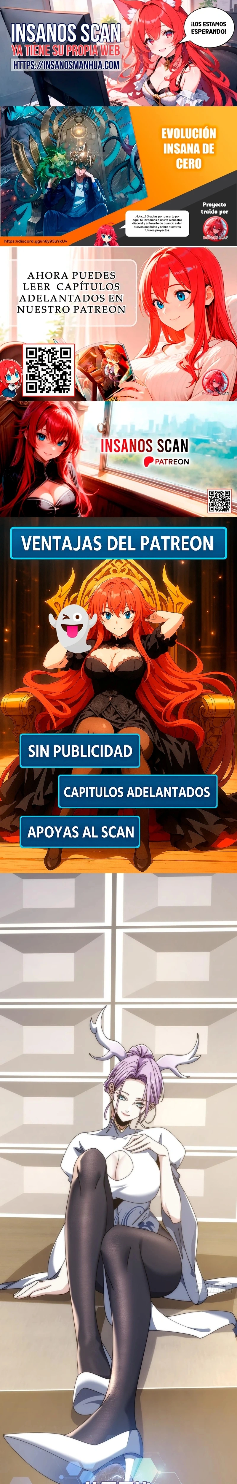 Evolución insana de cero capítulo 40, página 1