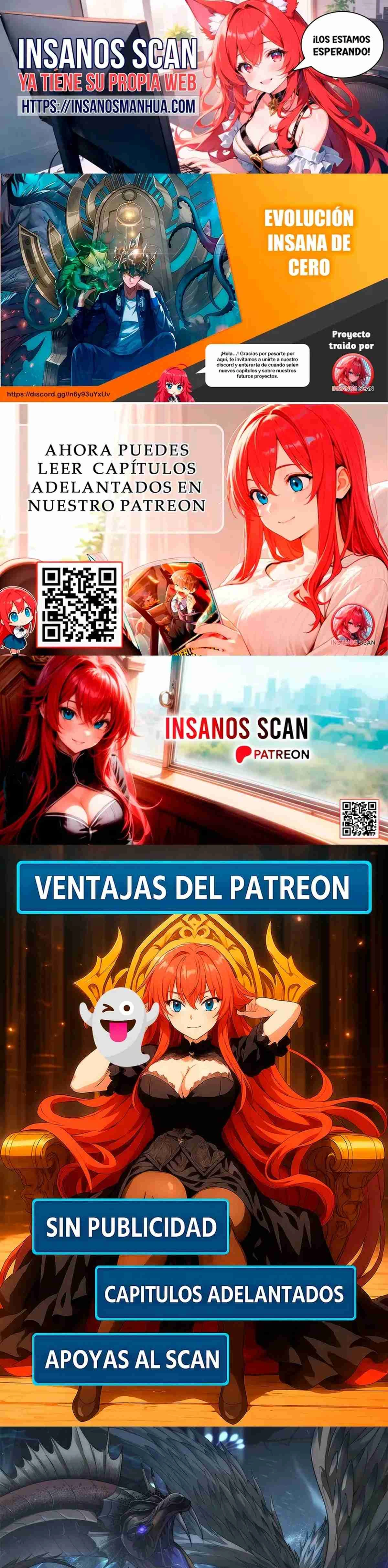 Evolución insana de cero capítulo 41, página 1