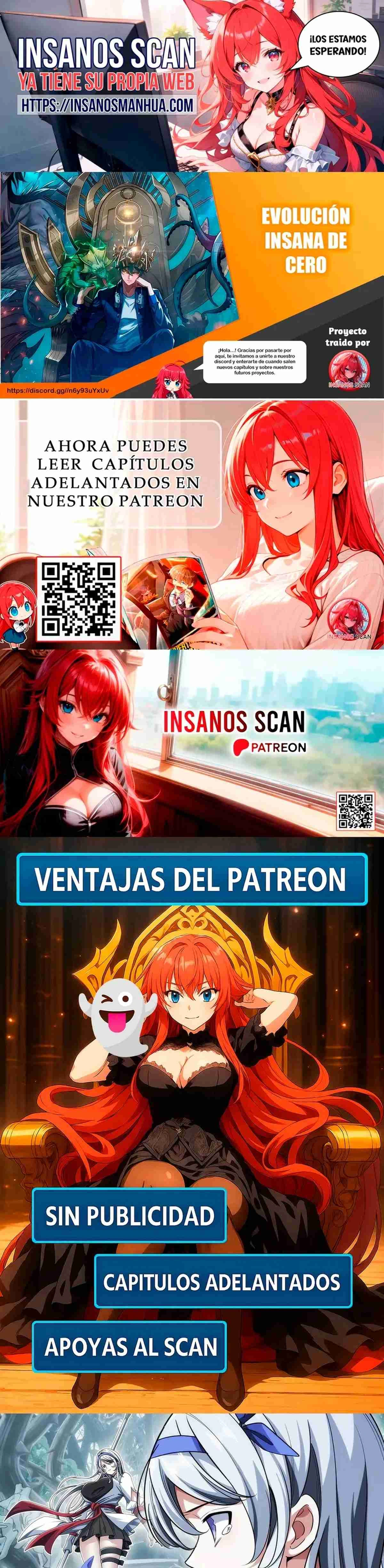 Evolución insana de cero capítulo 42, página 1