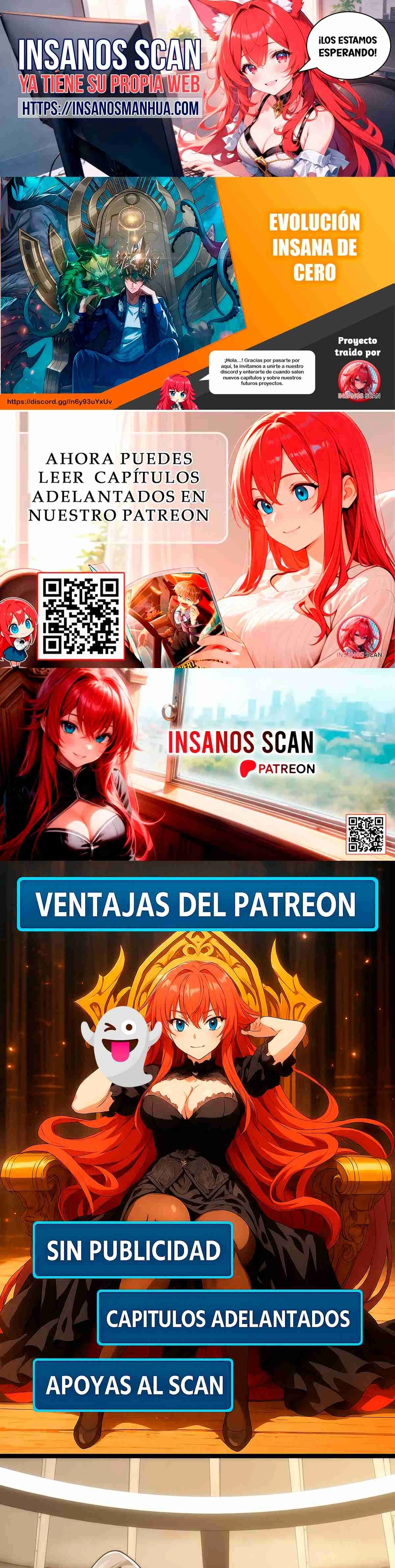 Evolución insana de cero capítulo 43, página 1