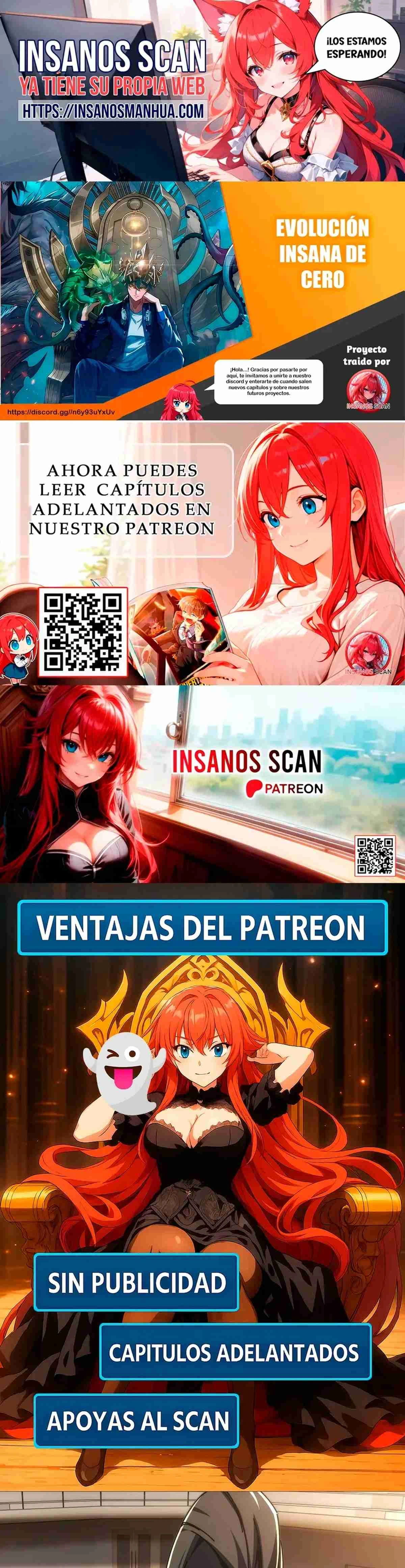 Evolución insana de cero capítulo 45, página 1