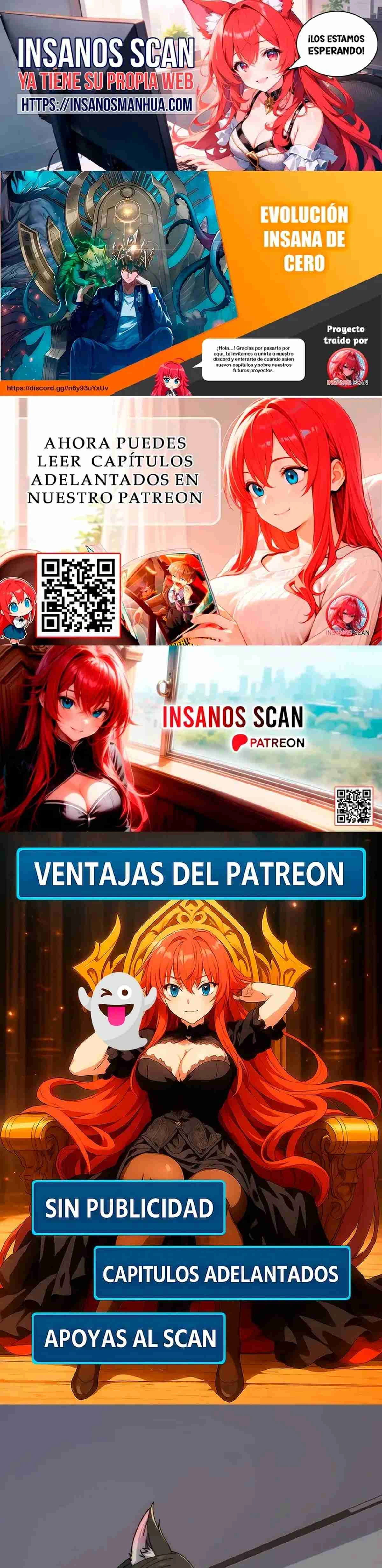 Evolución insana de cero capítulo 46, página 1