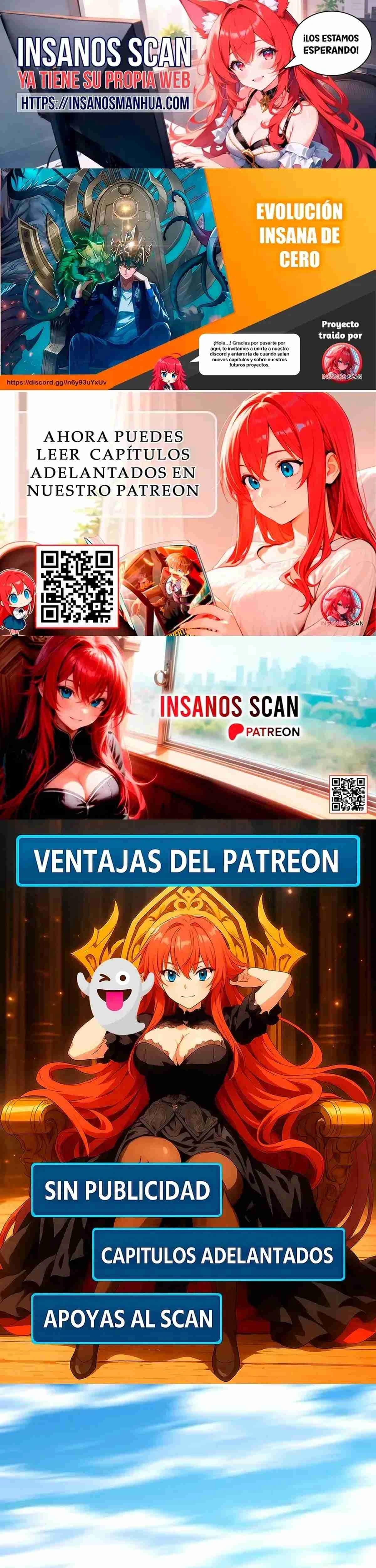 Evolución insana de cero capítulo 48, página 1