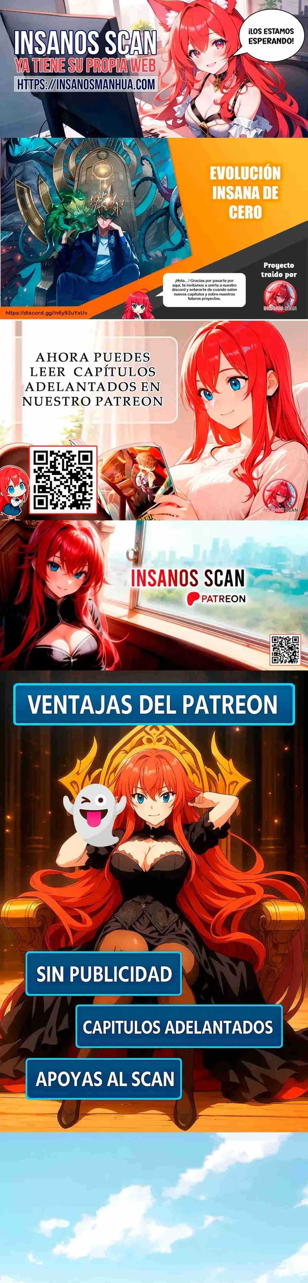 Evolución insana de cero capítulo 49, página 1
