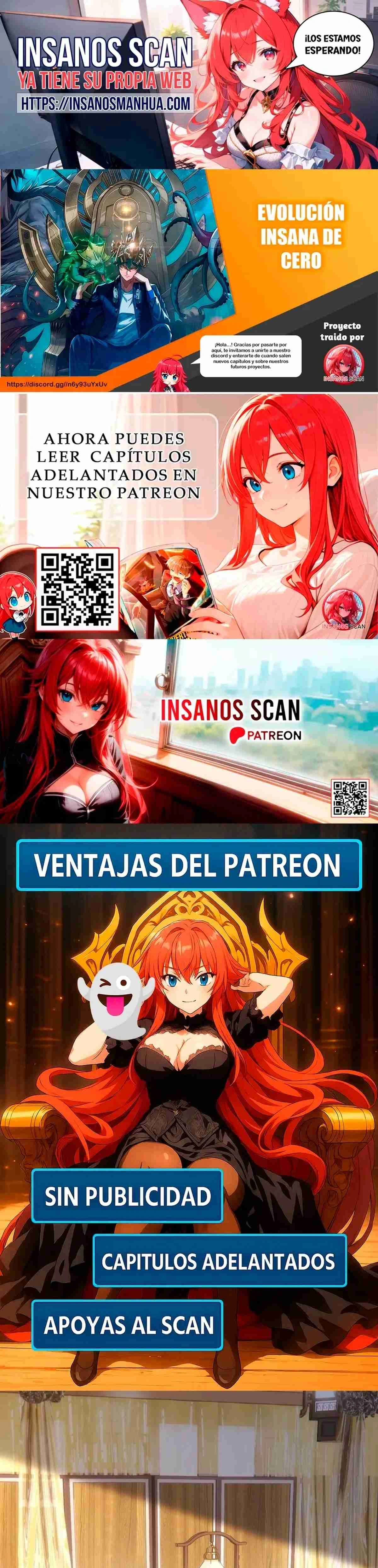Evolución insana de cero capítulo 50, página 1