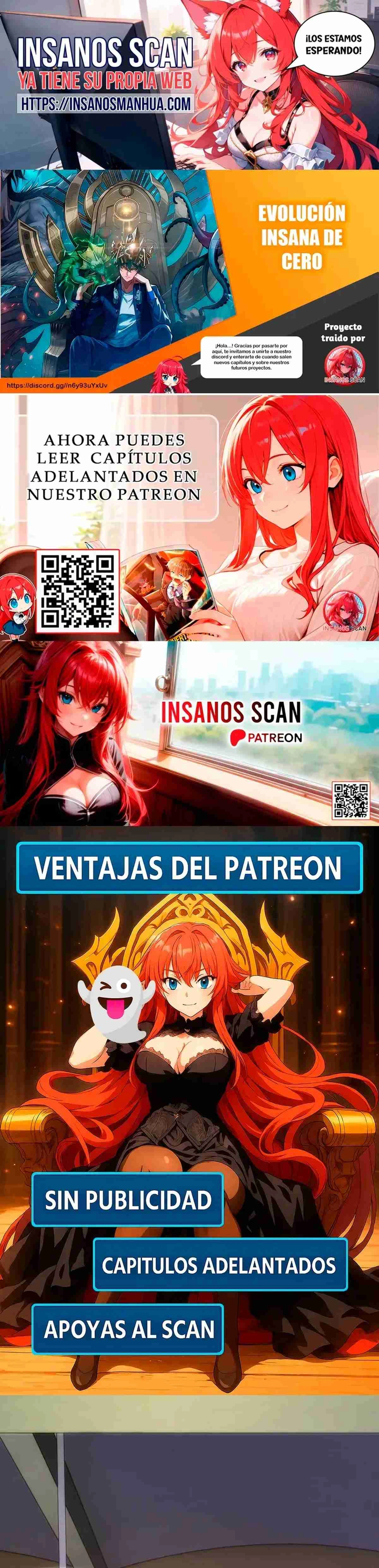 Evolución insana de cero capítulo 53, página 1