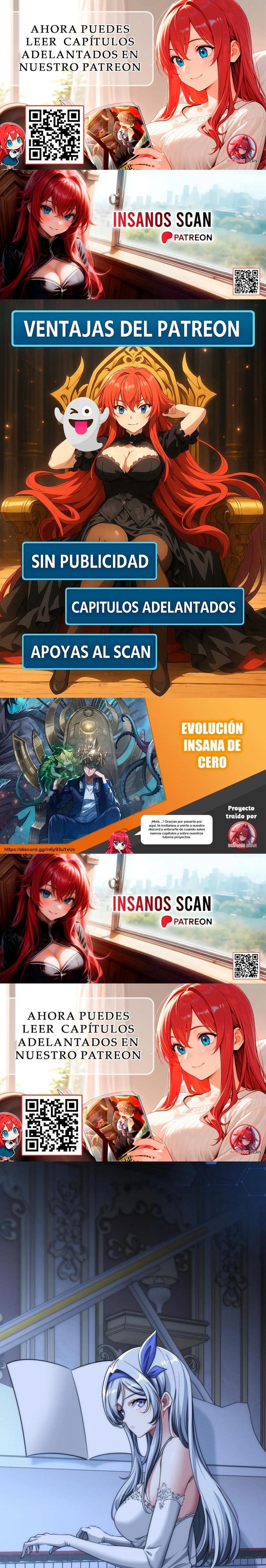 Evolución insana de cero capítulo 6, página 1
