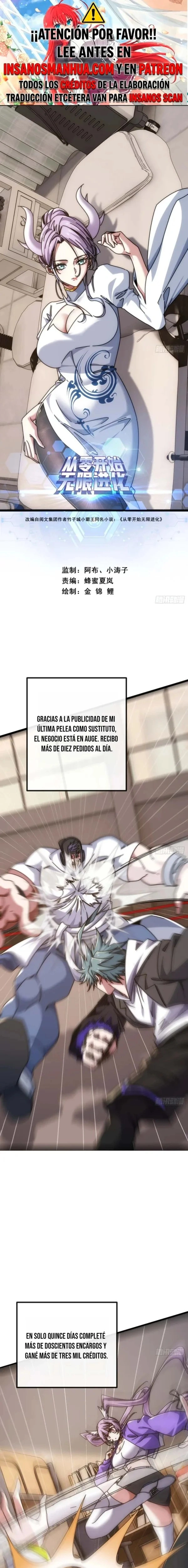Evolución insana de cero capítulo 61, página 1