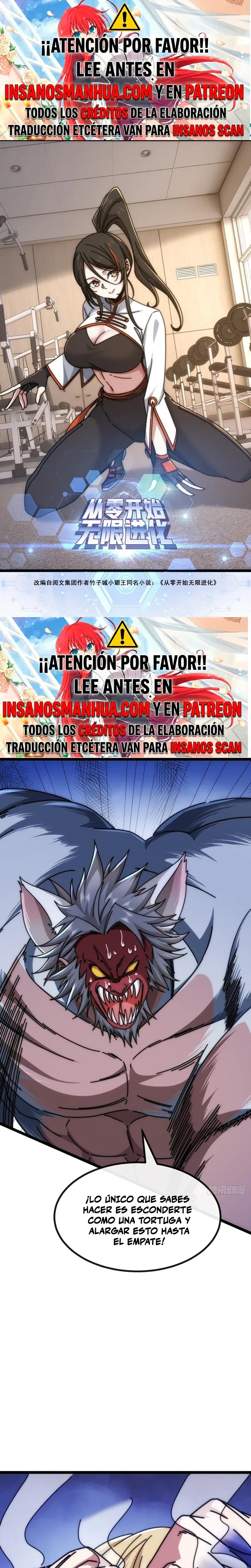 Evolución insana de cero capítulo 63, página 1