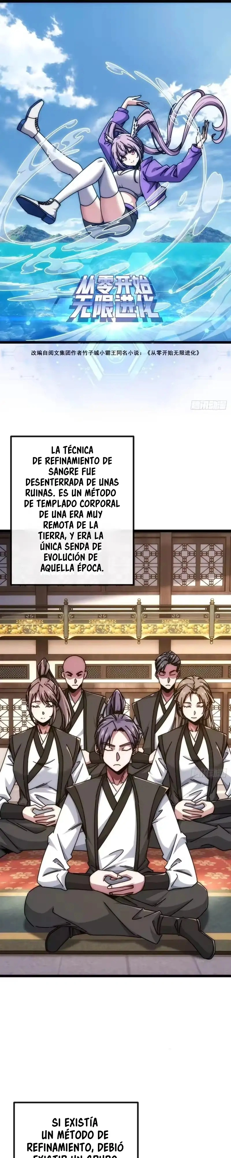 Evolución insana de cero capítulo 84, página 1