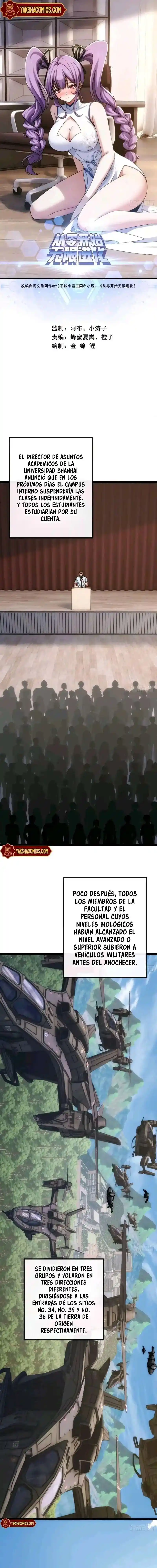 Evolución insana de cero capítulo 91, página 1