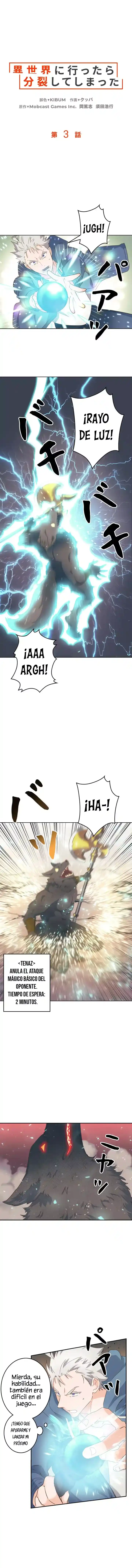 Isekai ni Ittara Bunretsu Shite Shimatta capítulo 3, página 2
