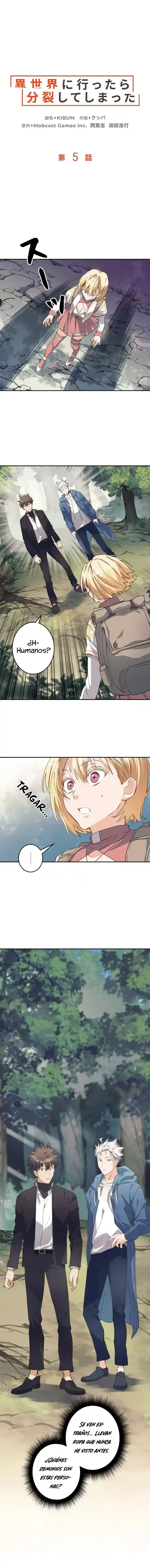 Isekai ni Ittara Bunretsu Shite Shimatta capítulo 5, página 5