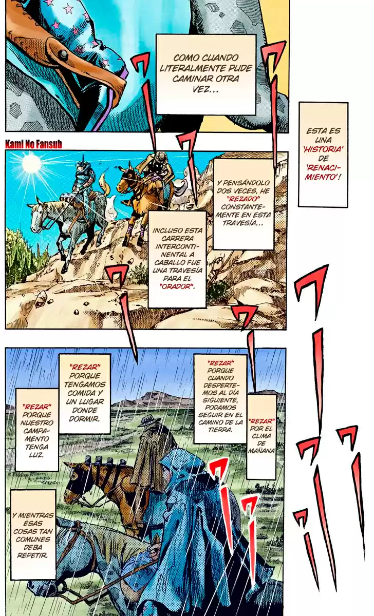 JoJo’s Bizarre Adventure – Parte 7: Steel Ball Run capítulo 95.5, página 27