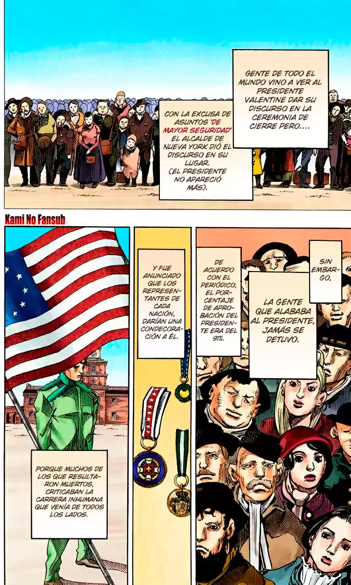 JoJo’s Bizarre Adventure – Parte 7: Steel Ball Run capítulo 95.5, página 29