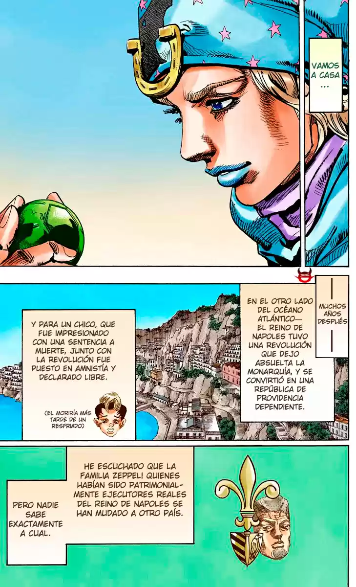 JoJo’s Bizarre Adventure – Parte 7: Steel Ball Run capítulo 95.5, página 41