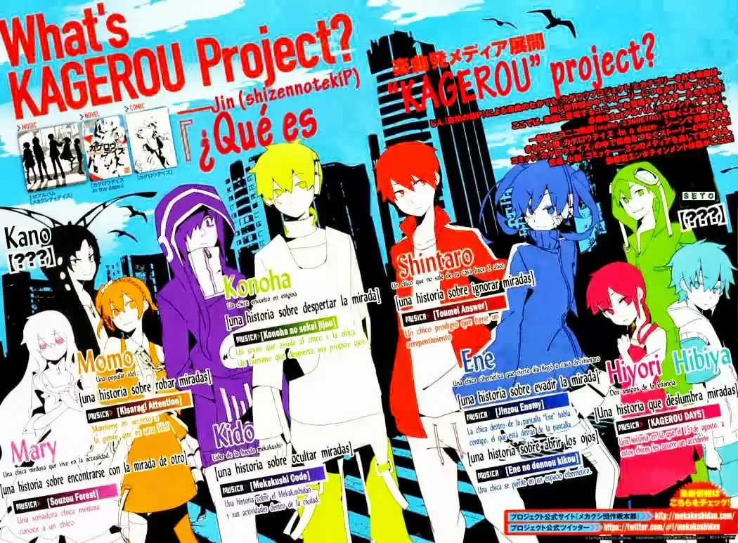Kagerou Days capítulo 33.1, página 2