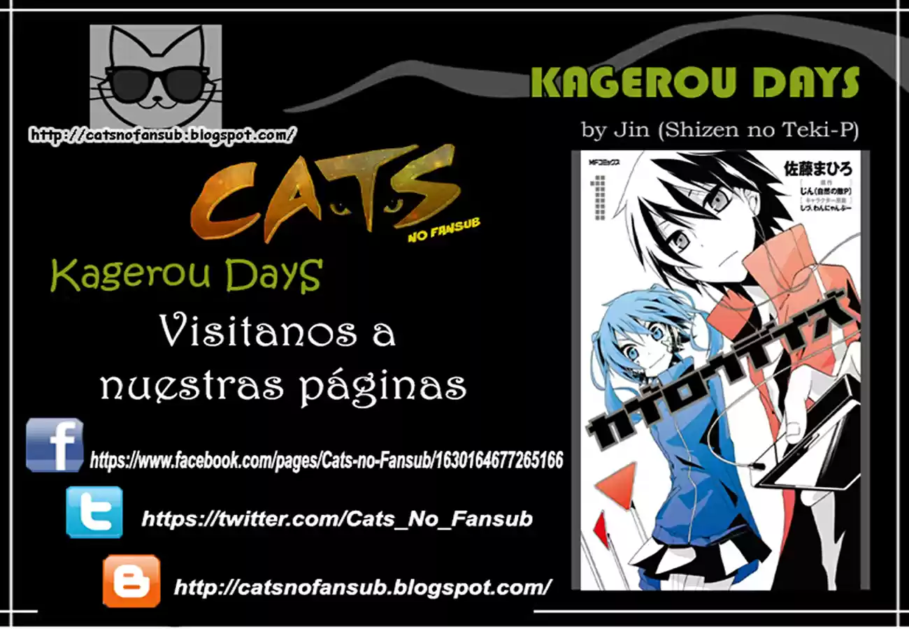 Kagerou Days capítulo 33.1, página 19