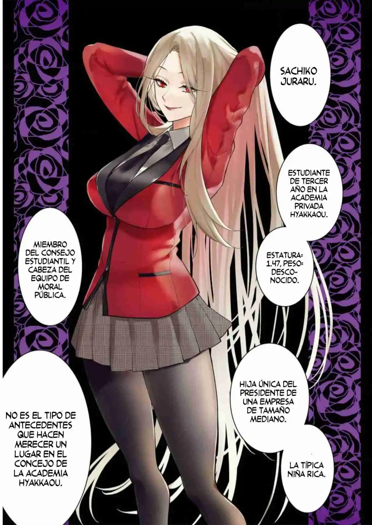 Kakegurui Twin capítulo 76, página 2