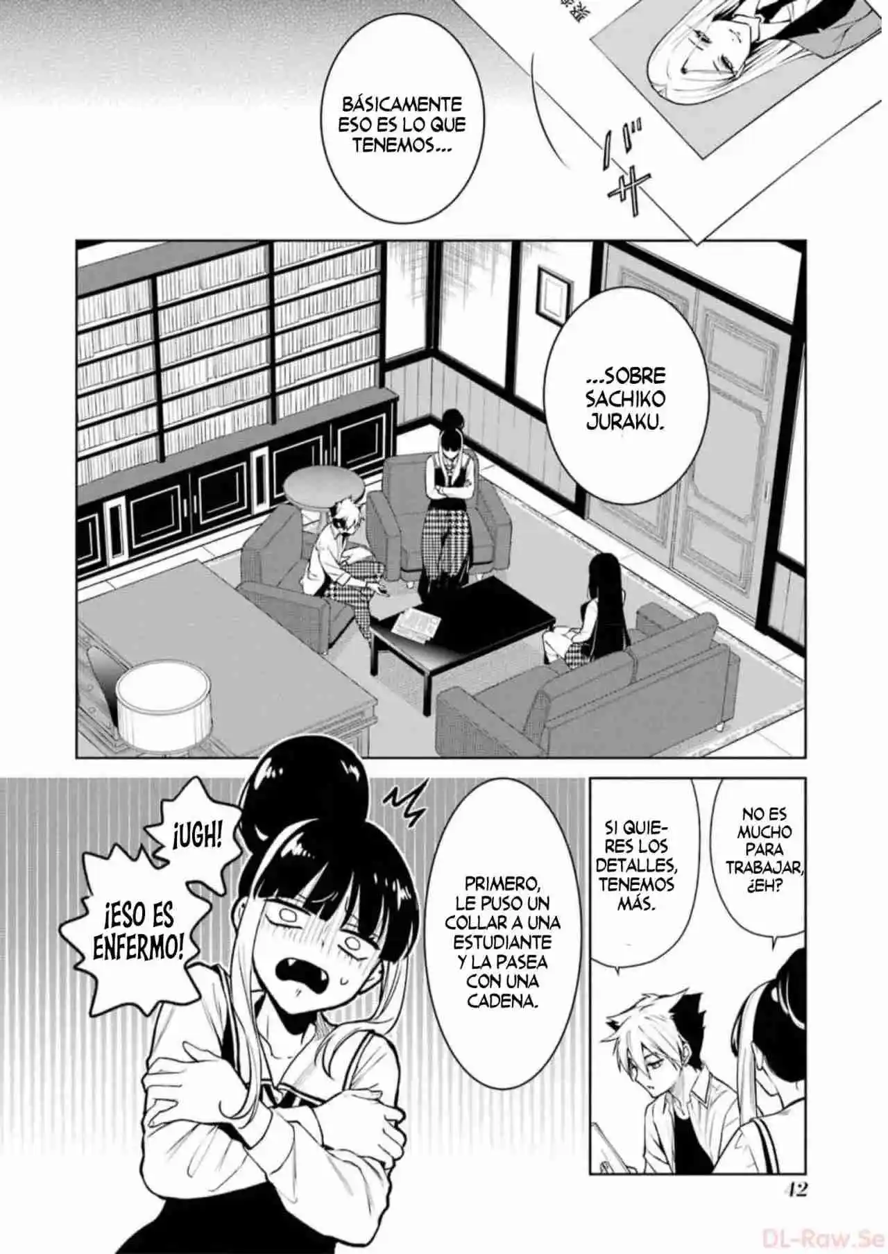 Kakegurui Twin capítulo 76, página 6