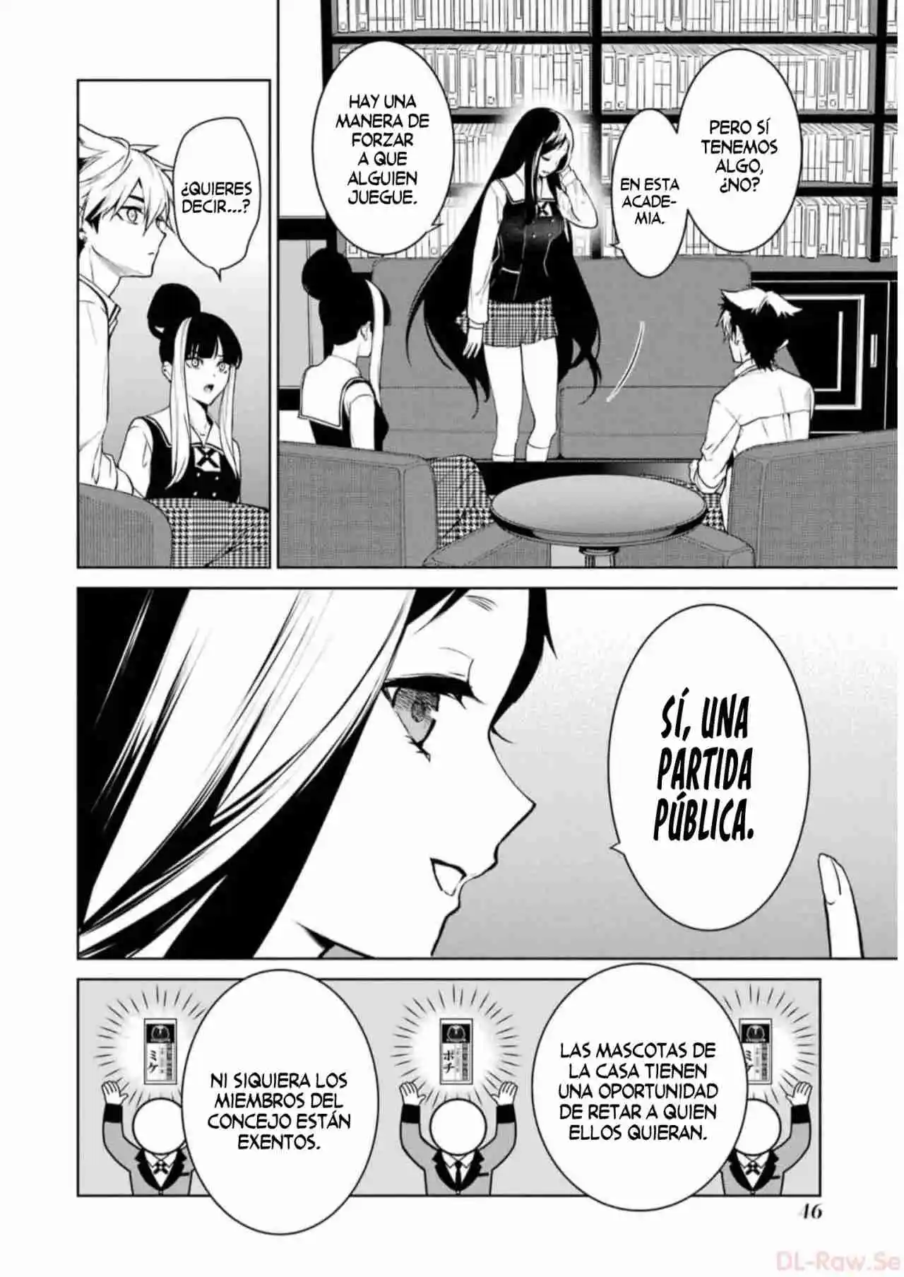 Kakegurui Twin capítulo 76, página 10