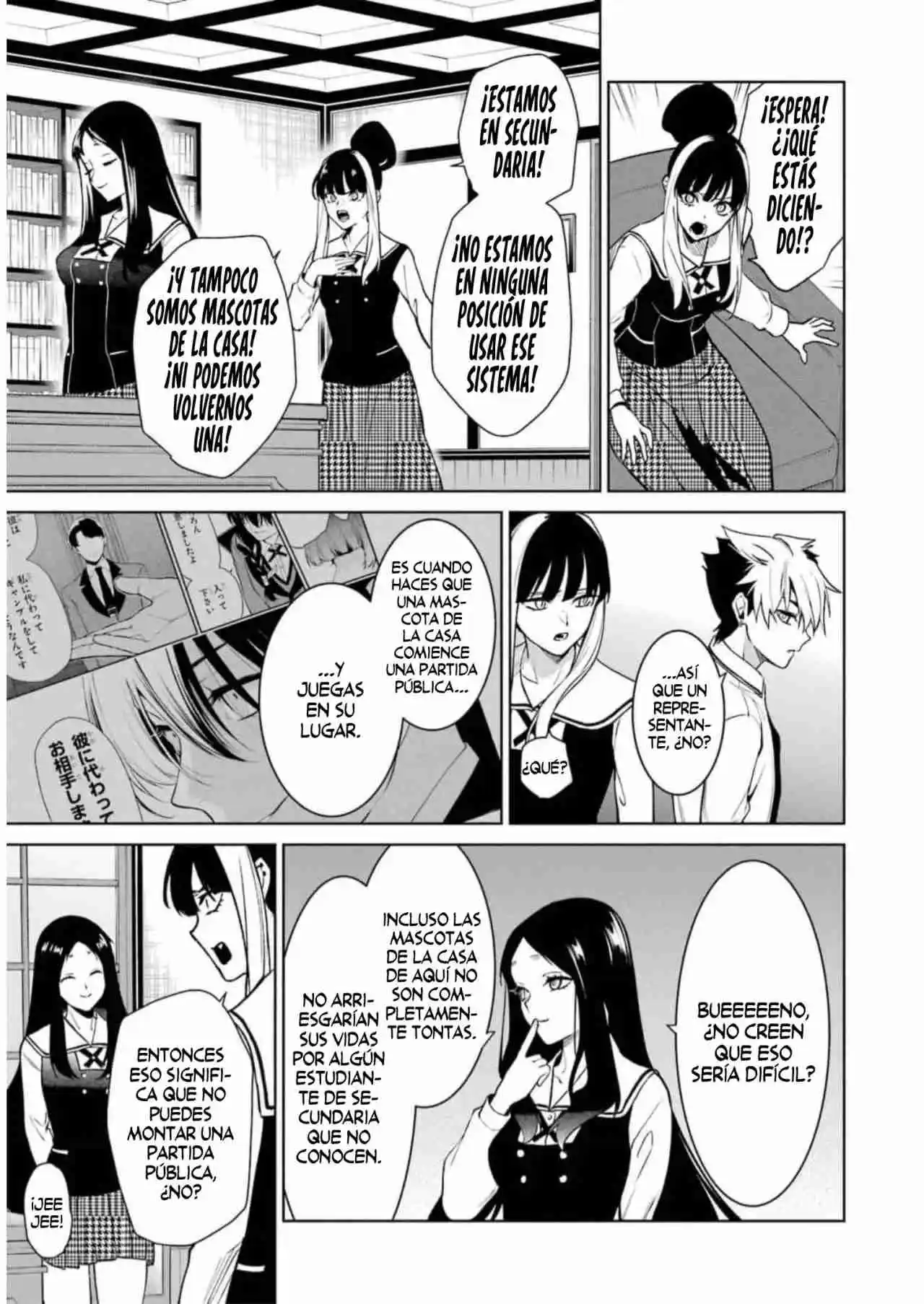 Kakegurui Twin capítulo 76, página 11