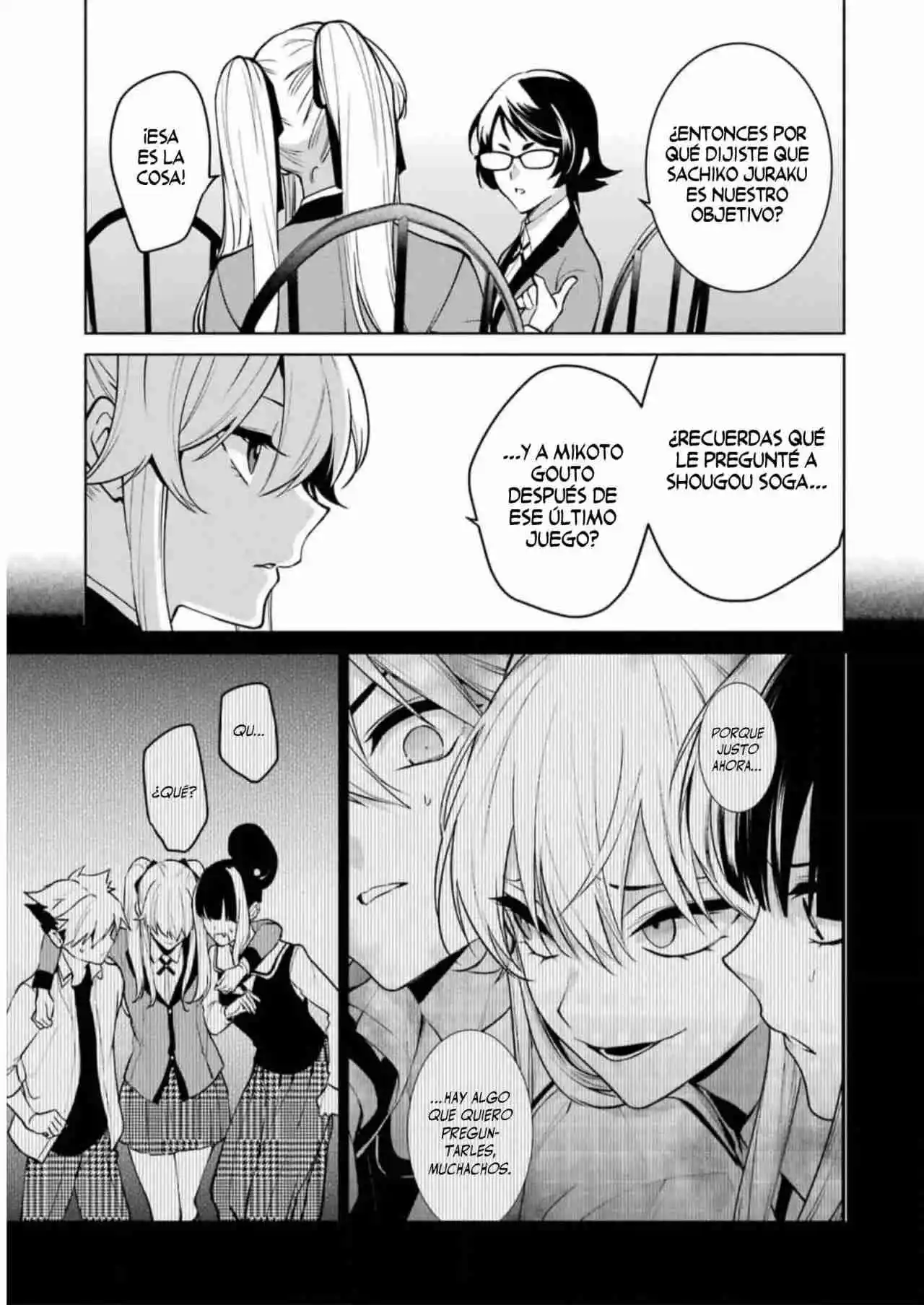 Kakegurui Twin capítulo 76, página 15