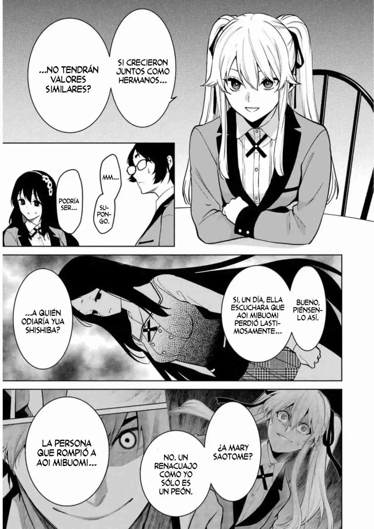 Kakegurui Twin capítulo 76, página 17