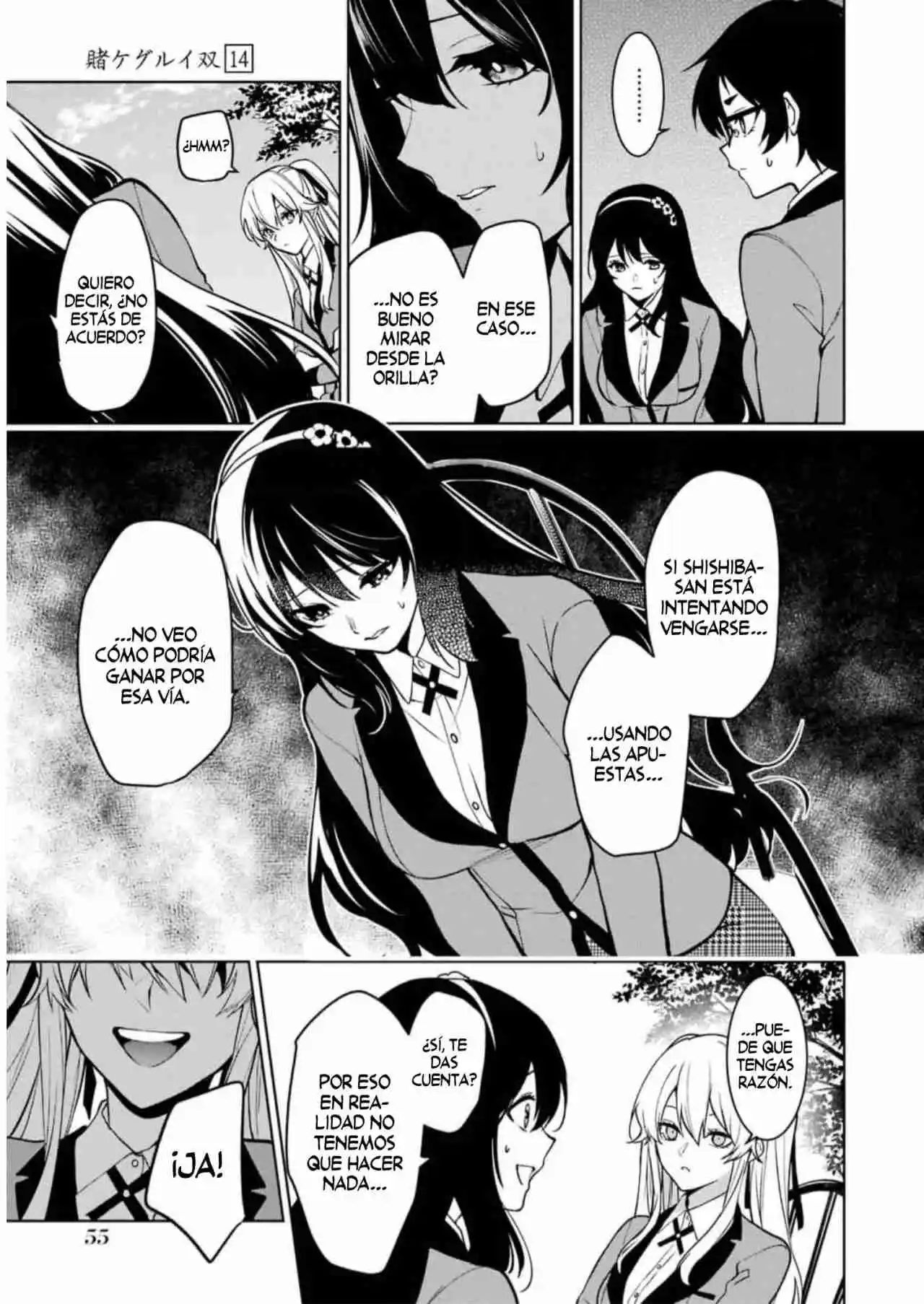 Kakegurui Twin capítulo 76, página 19