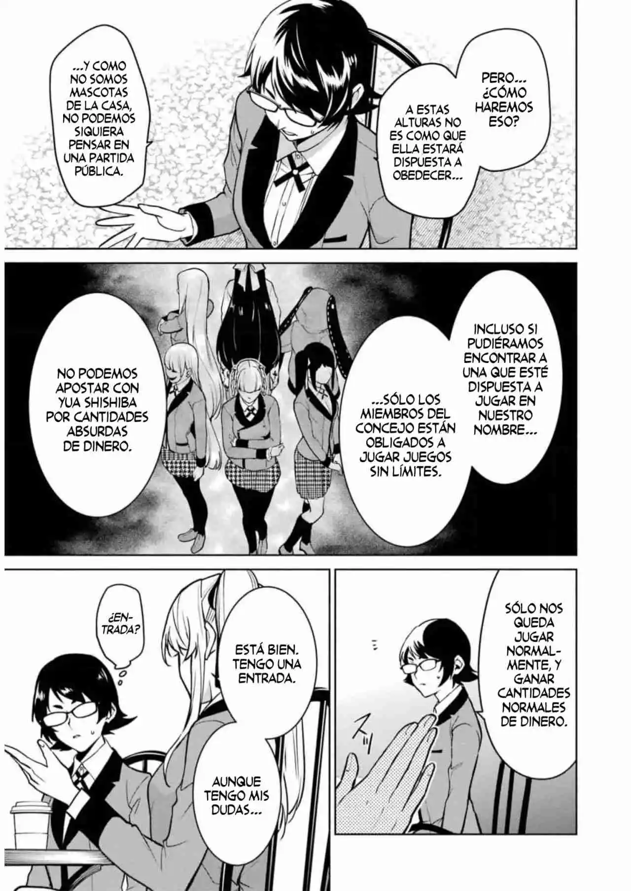 Kakegurui Twin capítulo 76, página 21