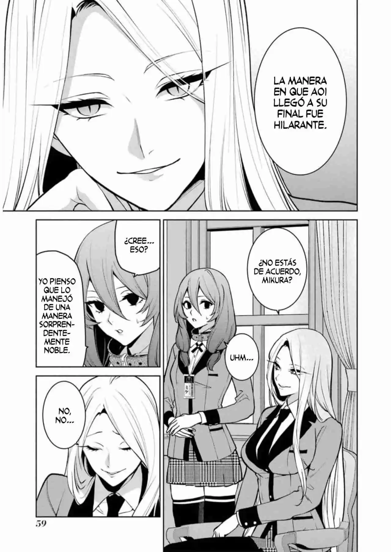 Kakegurui Twin capítulo 76, página 23
