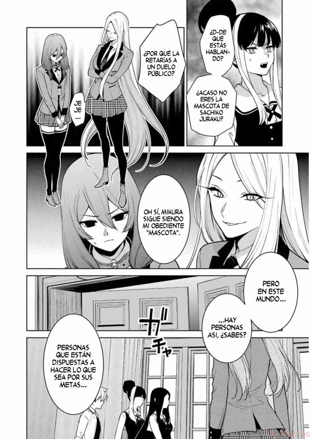 Kakegurui Twin capítulo 77, página 3