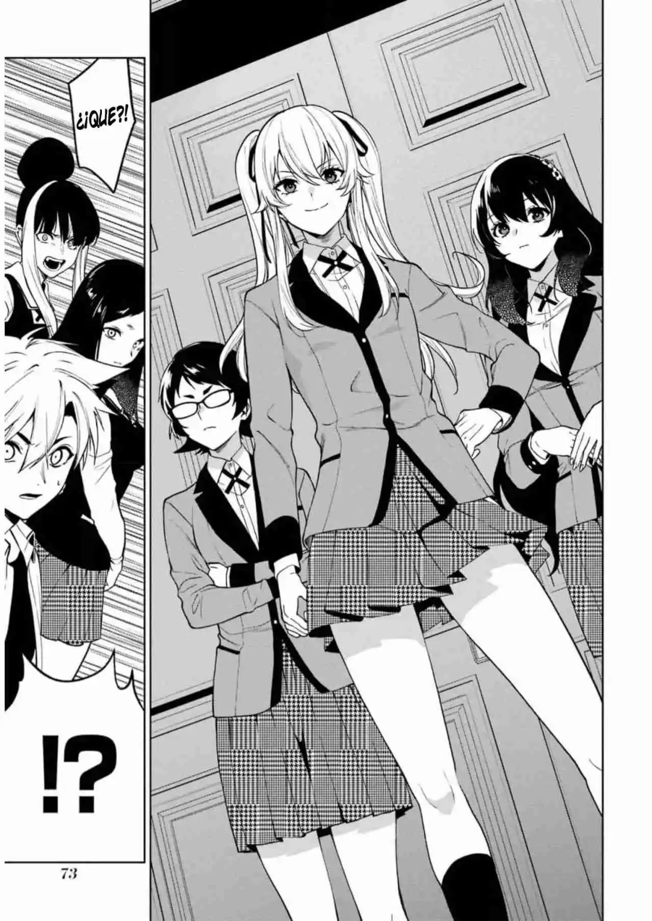 Kakegurui Twin capítulo 77, página 4