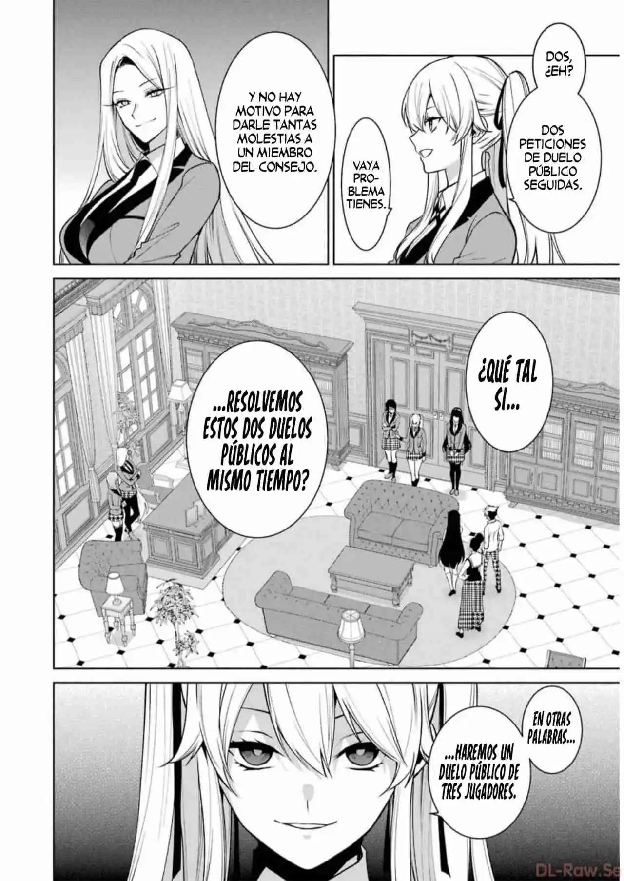 Kakegurui Twin capítulo 77, página 5