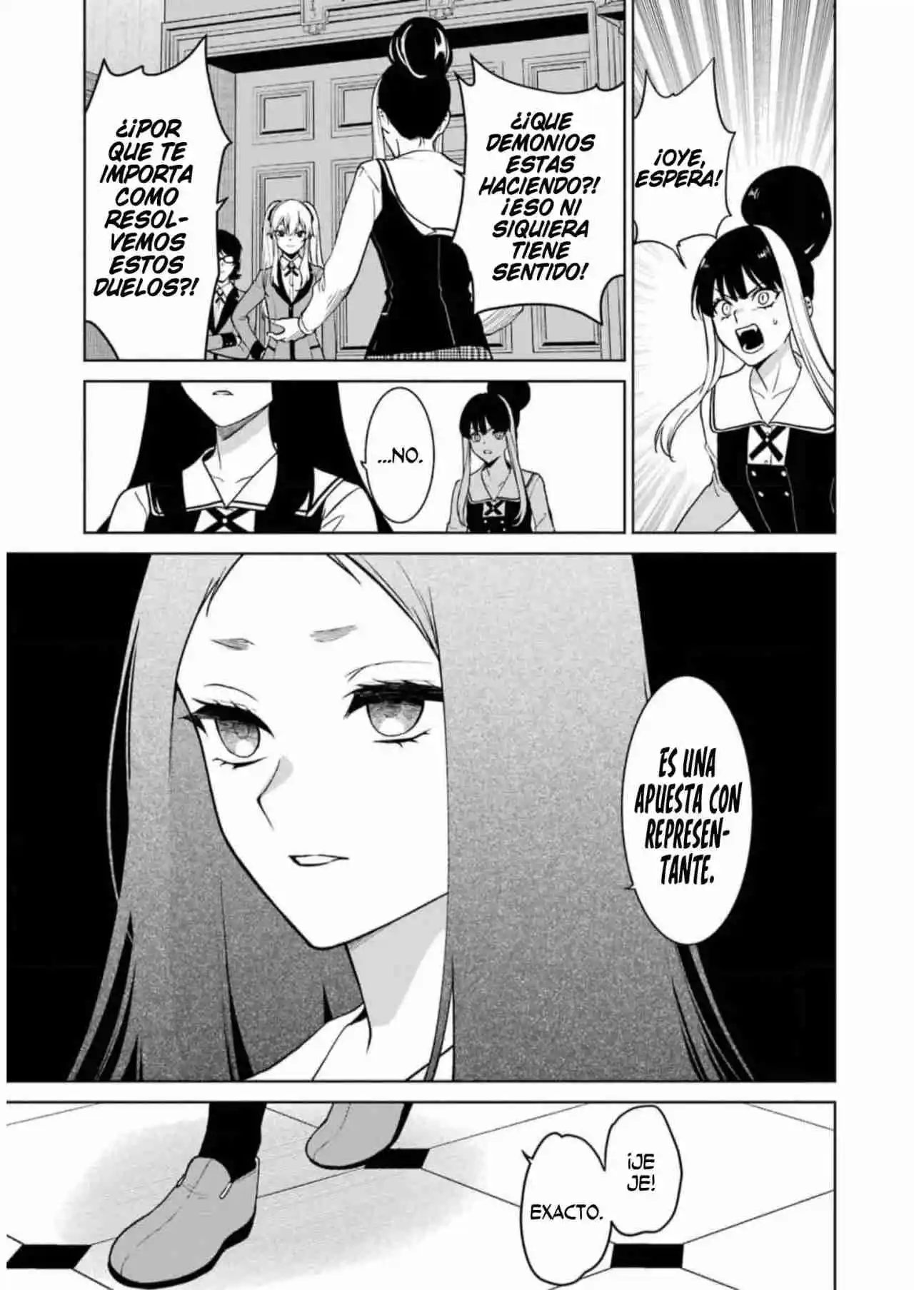 Kakegurui Twin capítulo 77, página 6