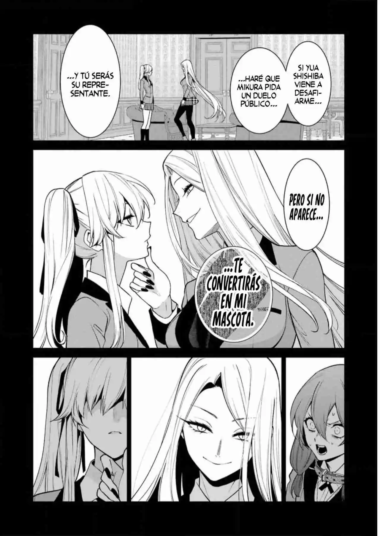 Kakegurui Twin capítulo 77, página 11